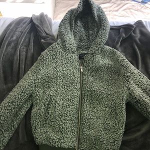 Zip up sherpa